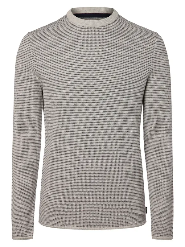 Only & Sons Only & Sons Pulover 'Niguel'  svijetlosiva / crna