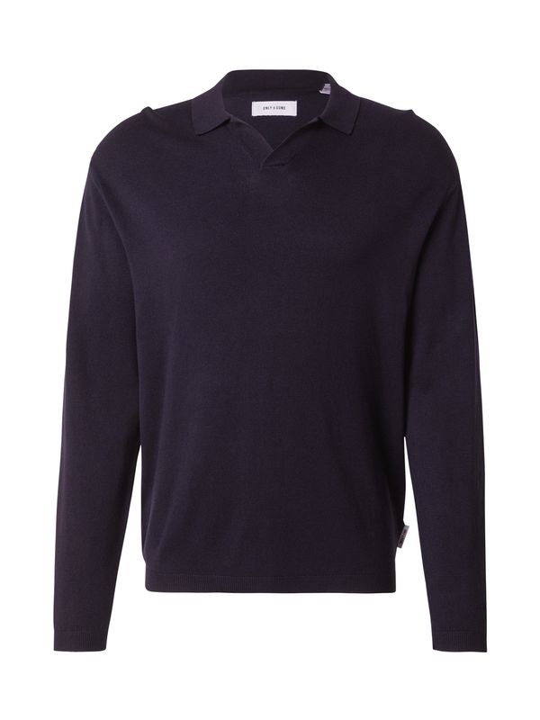 Only & Sons Only & Sons Pulover 'ONSADRIAN'  morsko plava