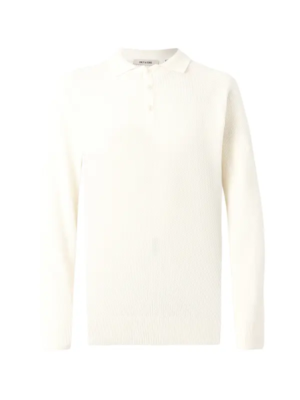 Only & Sons Only & Sons Pulover 'ONSBRUCE'  vuneno bijela