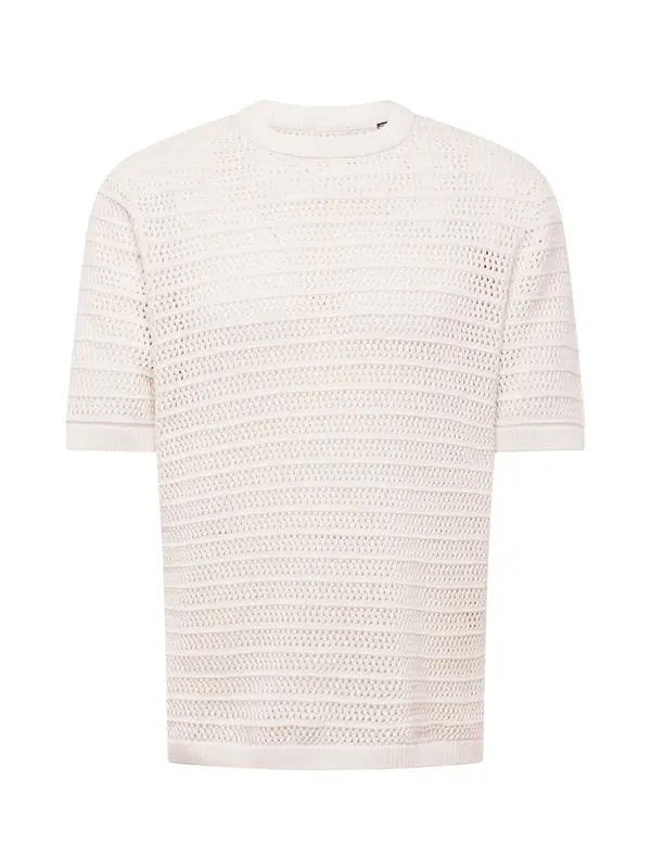 Only & Sons Only & Sons Pulover 'ONSCHARLES'  vuneno bijela