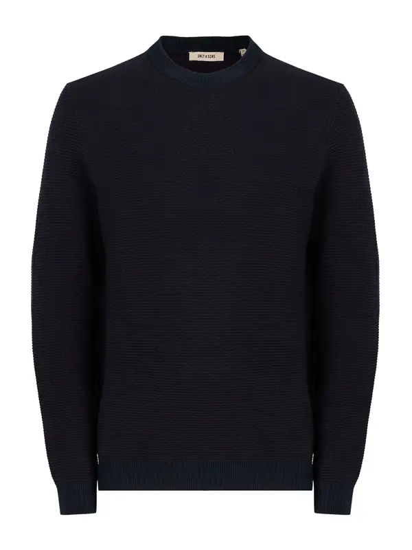 Only & Sons Only & Sons Pulover 'ONSDave'  morsko plava