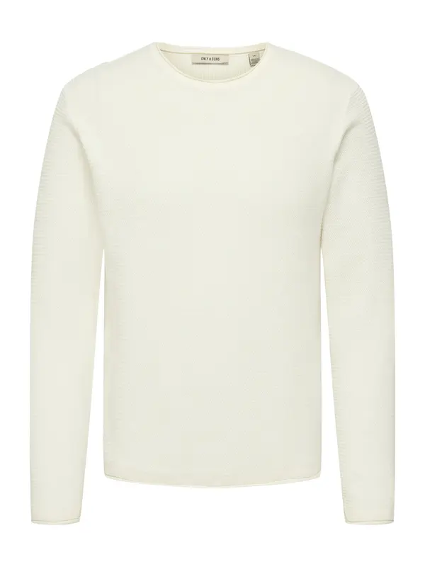 Only & Sons Only & Sons Pulover 'ONSERIC'  bijela