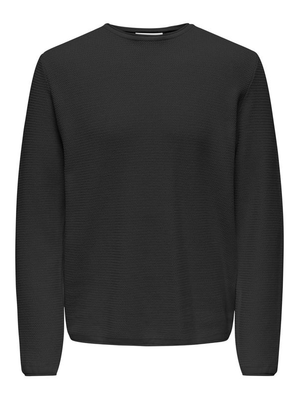 Only & Sons Only & Sons Pulover 'ONSEric'  crna