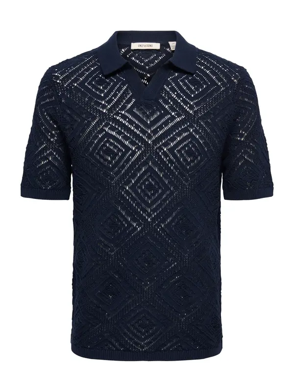Only & Sons Only & Sons Pulover 'ONSKOLMAR'  mornarsko plava