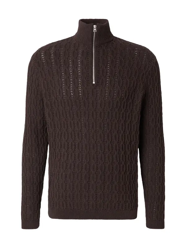 Only & Sons Only & Sons Pulover 'ONSLEONARD'  tamno smeđa