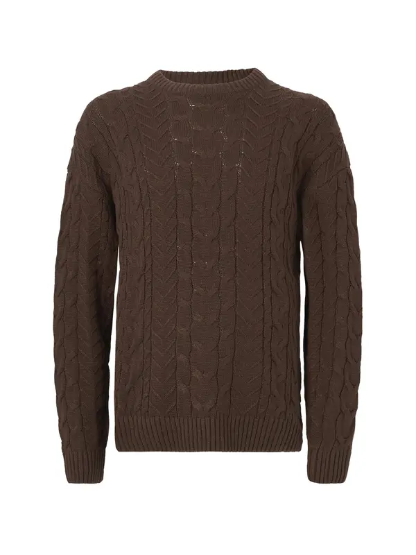 Only & Sons Only & Sons Pulover 'ONSMACK'  tamno smeđa