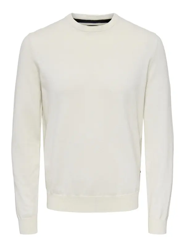 Only & Sons Only & Sons Pulover 'ONSRex'  prljavo bijela