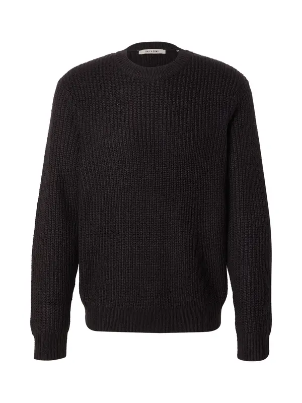Only & Sons Only & Sons Pulover 'ONSROLF'  crna