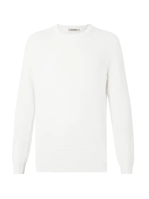Only & Sons Only & Sons Pulover 'ONSRon'  bijela