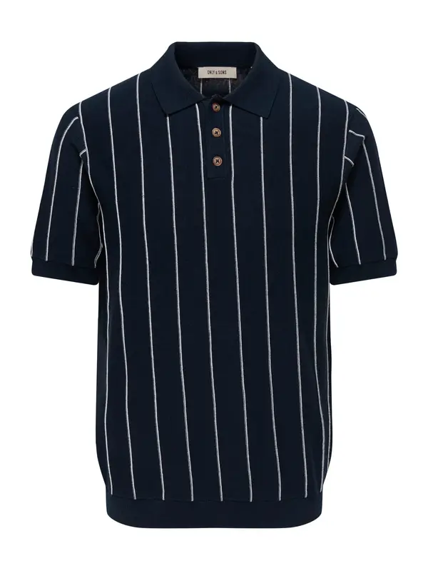 Only & Sons Only & Sons Pulover 'ONSSaim'  morsko plava / bijela
