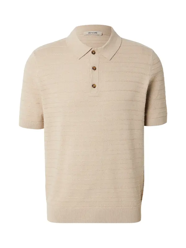 Only & Sons Only & Sons Pulover 'ONSTANO'  svijetlosmeđa