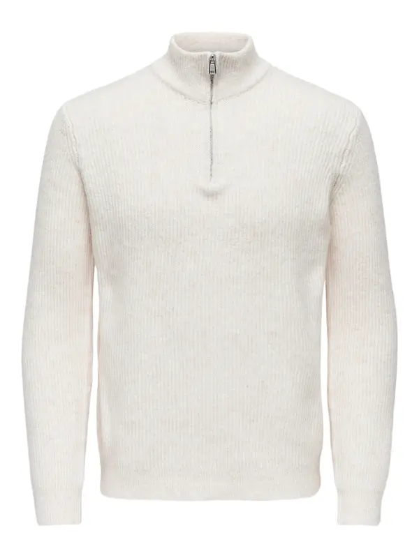 Only & Sons Only & Sons Pulover 'ONSTegan'  bijela