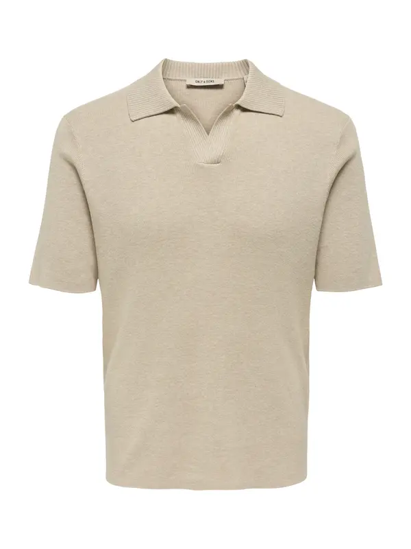 Only & Sons Only & Sons Pulover 'ONSTravis'  sivkasto bež
