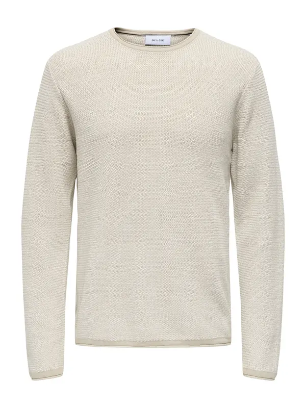 Only & Sons Only & Sons Pulover 'SERIC'  boja slonovače