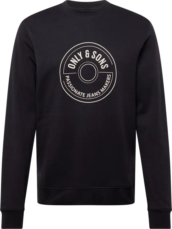 Only & Sons Only & Sons Sweater majica 'Lamer'  bež / crna