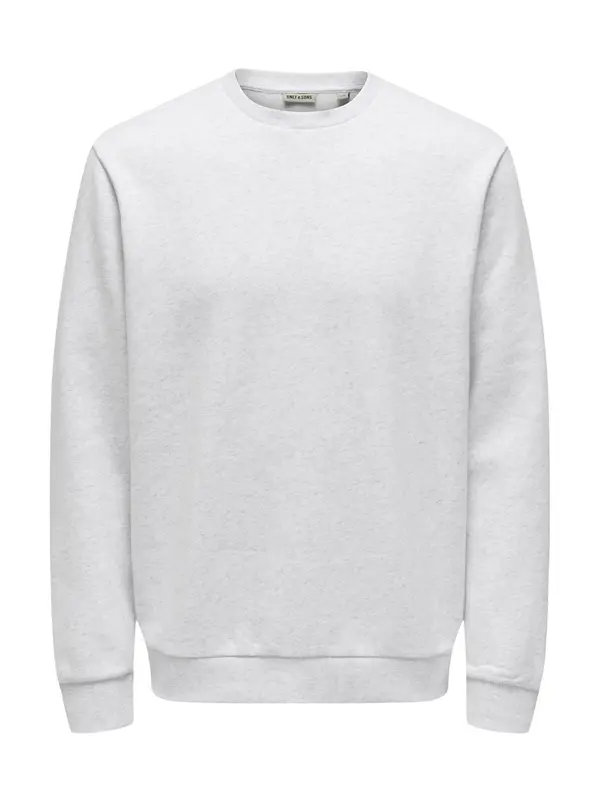 Only & Sons Only & Sons Sweater majica 'ONSCeres'  bijela