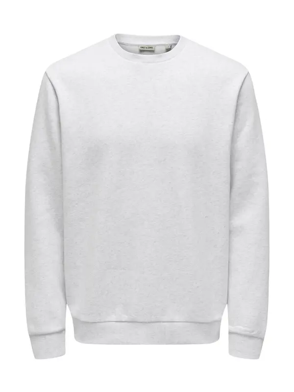 Only & Sons Only & Sons Sweater majica 'ONSCeres'  bijela