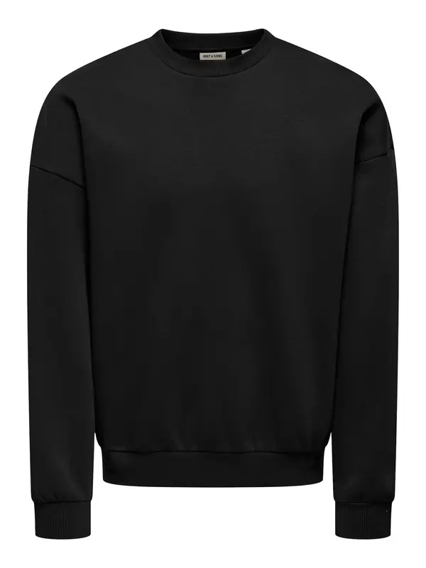 Only & Sons Only & Sons Sweater majica 'ONSCeres'  crna