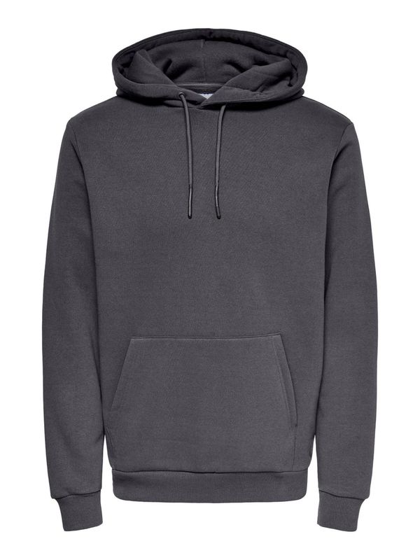Only & Sons Only & Sons Sweater majica 'ONSCeres'  tamo siva