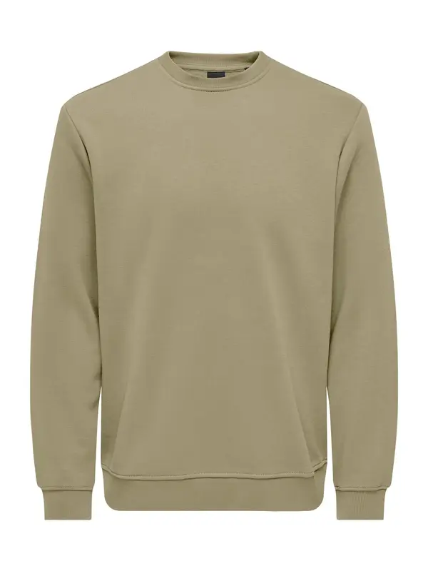 Only & Sons Only & Sons Sweater majica 'ONSCONNOR'  kaki