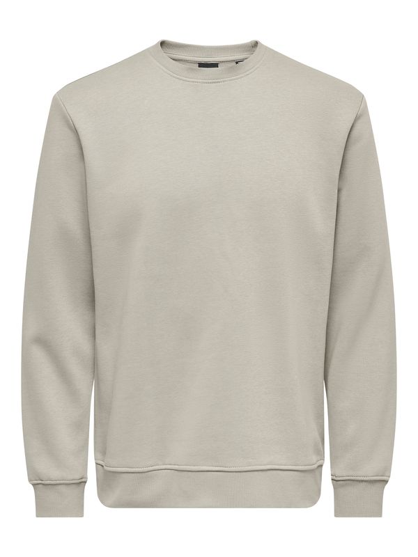 Only & Sons Only & Sons Sweater majica 'ONSCONNOR'  siva