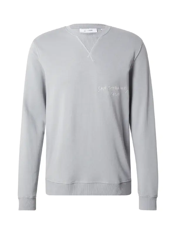Only & Sons Only & Sons Sweater majica 'ONSDAWSON'  svijetloplava / žuta / siva / narančasta