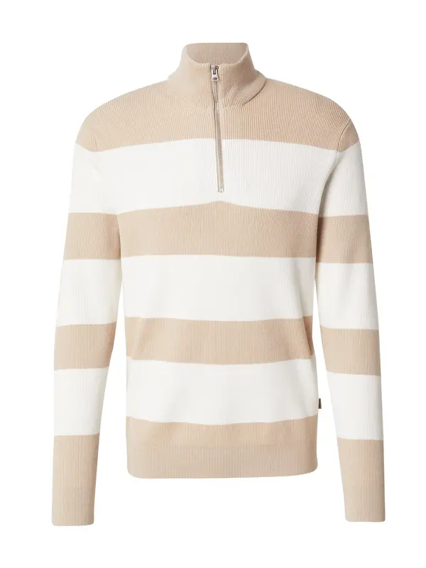 Only & Sons Only & Sons Sweater majica 'ONSPHIL'  bež / bijela