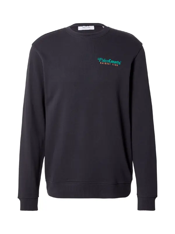 Only & Sons Only & Sons Sweater majica 'ONSTEN'  žad / narančasta / crna