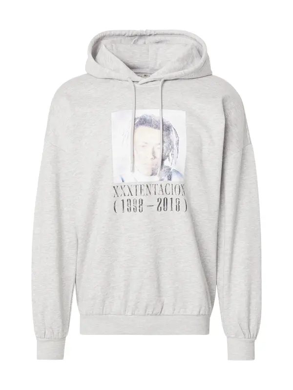 Only & Sons Only & Sons Sweater majica 'ONSTENTACION'  svijetlosiva / crna / bijela