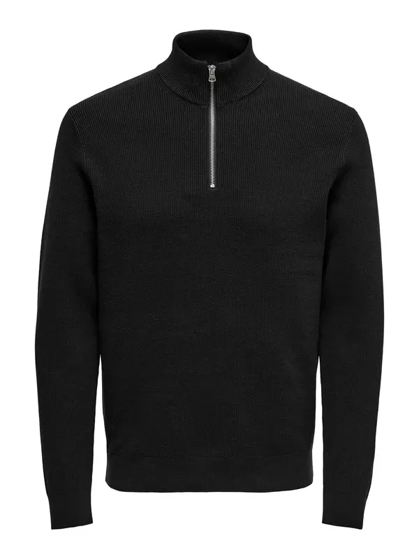 Only & Sons Only & Sons Sweater majica 'Phil'  crna