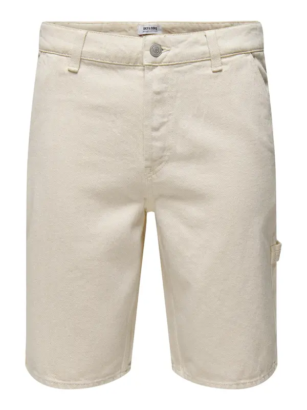 Only & Sons Only & Sons Traperice 'Edge'  ecru/prljavo bijela