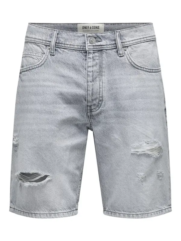 Only & Sons Only & Sons Traperice 'Edge Ram'  svijetlosiva