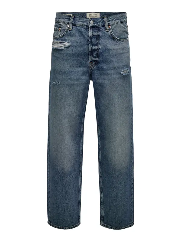 Only & Sons Only & Sons Traperice 'Five'  plavi traper