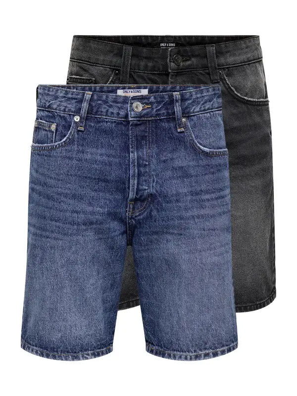 Only & Sons Only & Sons Traperice 'ONSEDGE'  plavi traper / crna