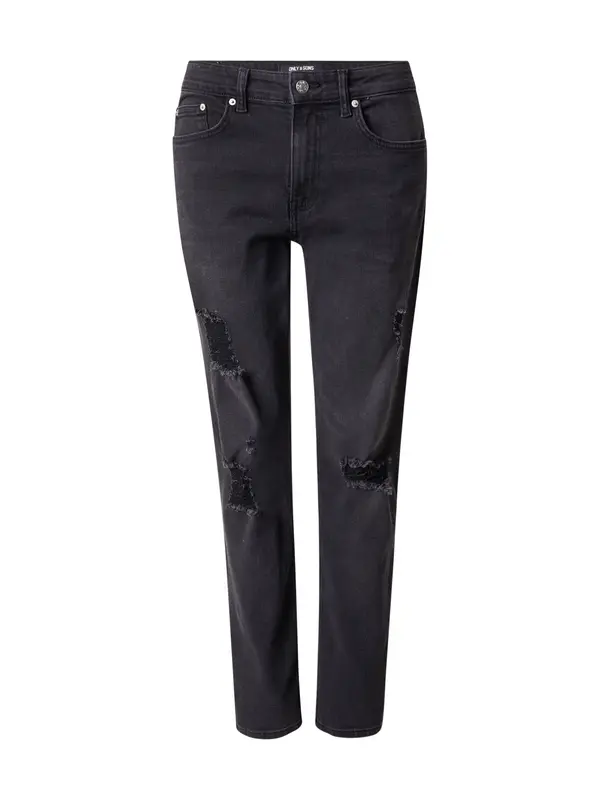Only & Sons Only & Sons Traperice 'ONSWEFT'  crni traper