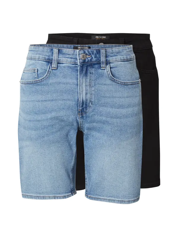 Only & Sons Only & Sons Traperice 'ONSWEFT'  plavi traper / crni traper