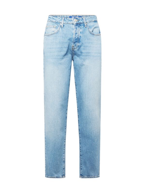 Only & Sons Only & Sons Traperice 'Yoke Lb 9684'  plavi traper / bijela