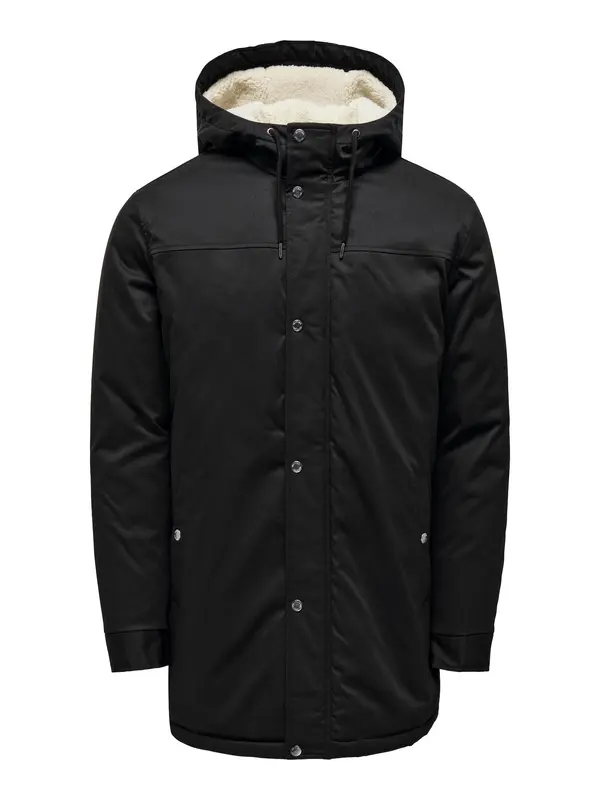 Only & Sons Only & Sons Zimska parka 'Alexander'  crna / prljavo bijela