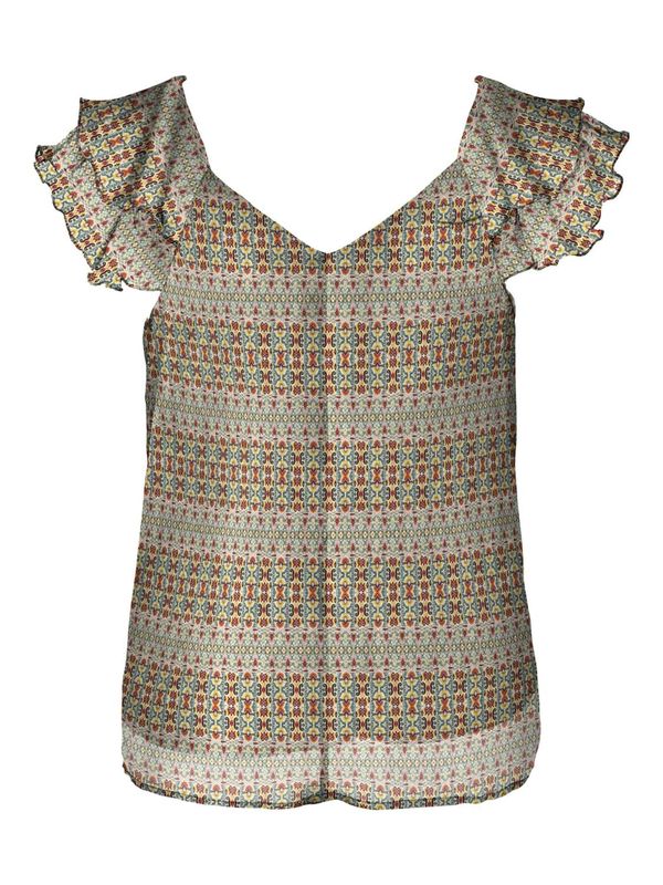 ONLY ONLY Bluza 'ASTA'  sivkasto plava / svijetložuta / maslinasta / hrđavo crvena