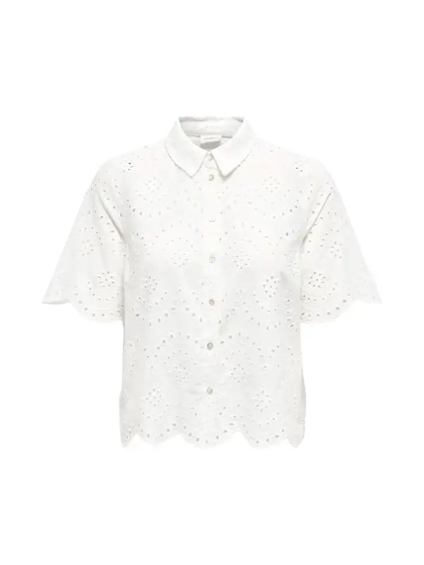 ONLY ONLY Bluza 'Camicia'  bijela