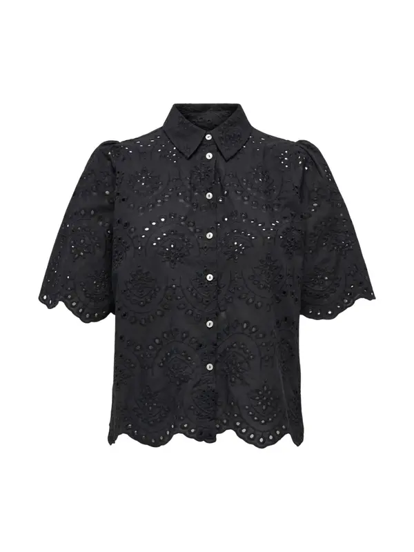 ONLY ONLY Bluza 'Camicia'  crna