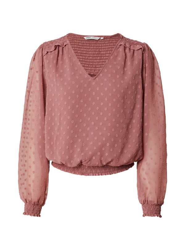 ONLY ONLY Bluza 'ELMIRA'  prljavo roza