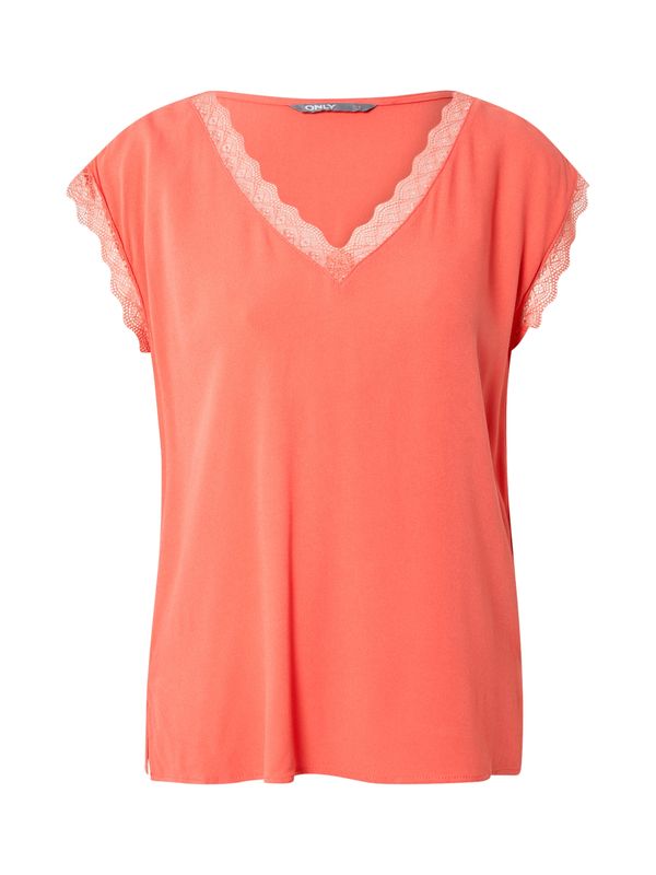 ONLY ONLY Bluza 'JASMINA'  koraljna