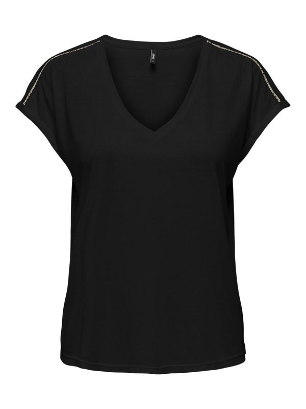 ONLY ONLY Bluza 'JOVEA'  zlatna / crna