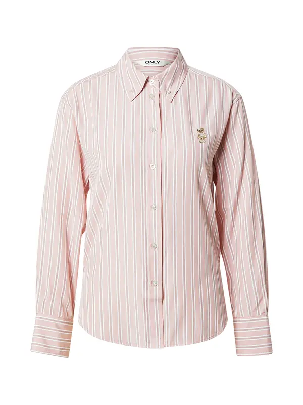 ONLY ONLY Bluza  karamela / prljavo roza / bijela