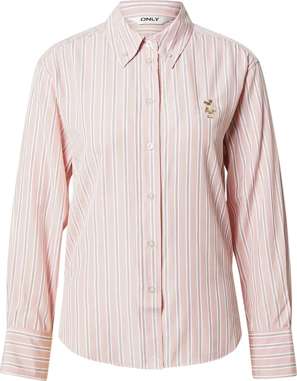 ONLY ONLY Bluza  karamela / prljavo roza / bijela