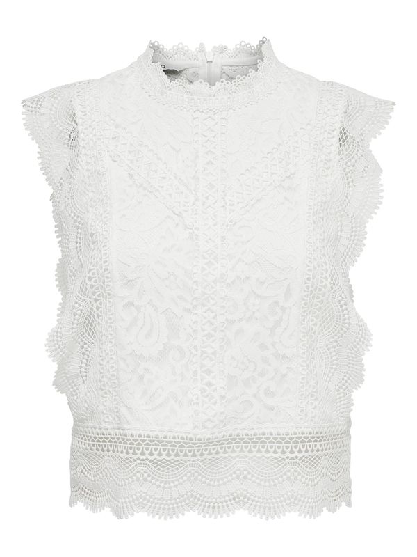 ONLY ONLY Bluza 'Karo'  bijela