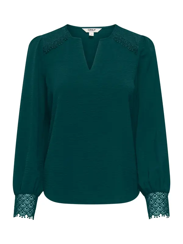 ONLY ONLY Bluza 'ONLCERENA METTE'  smaragdno zelena