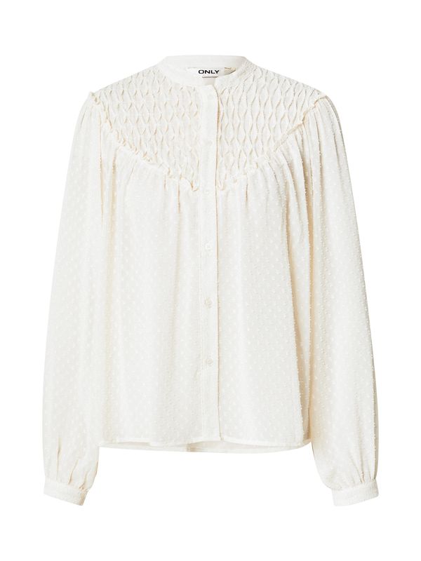 ONLY ONLY Bluza 'ONLChadia'  vuneno bijela