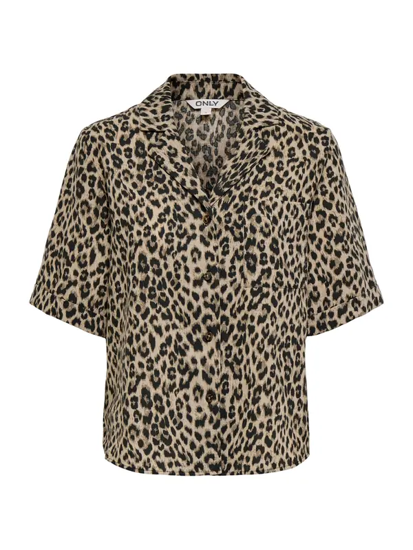 ONLY ONLY Bluza 'ONLEMMIA'  bež / svijetlosmeđa / crna